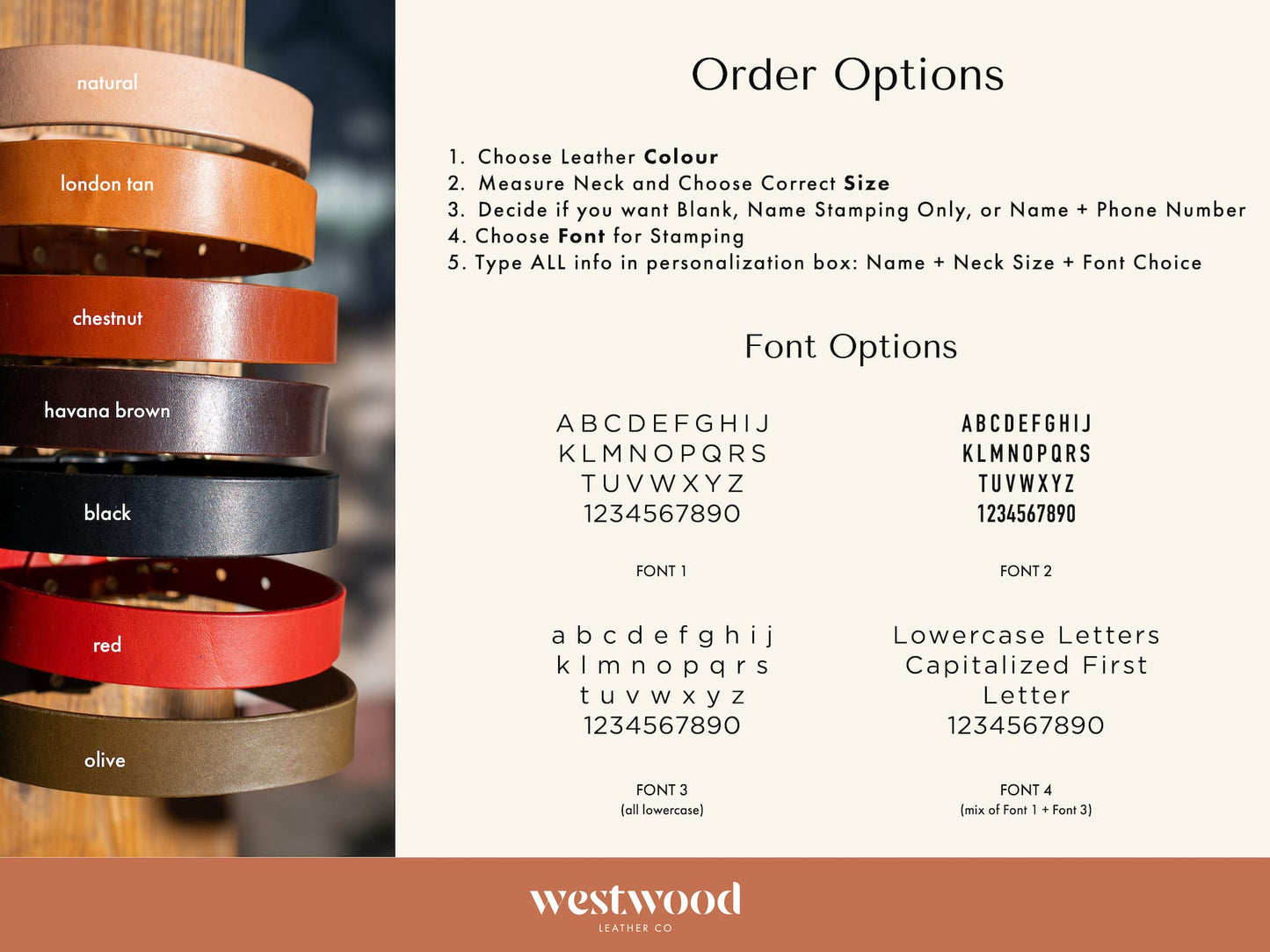 The Leather Dog Collar