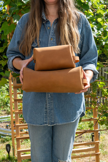 The Dopp Kit - Tan (Ready to Ship)