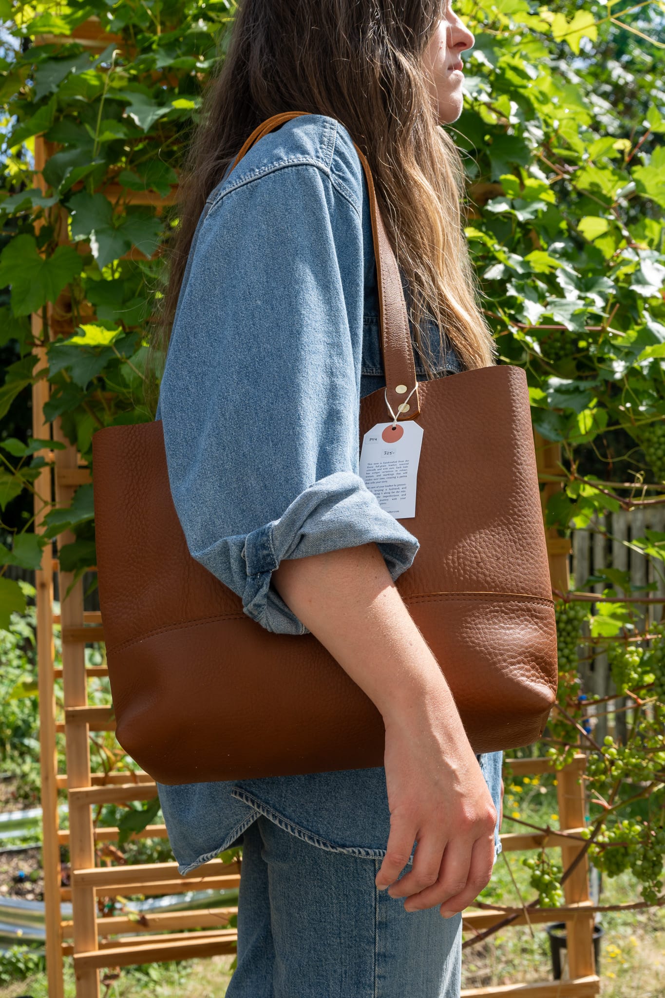 The Weekend Panel Tote - Sienna