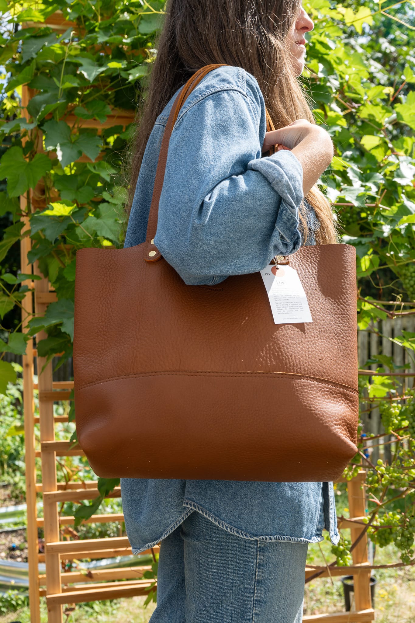 The Weekend Panel Tote - Sienna