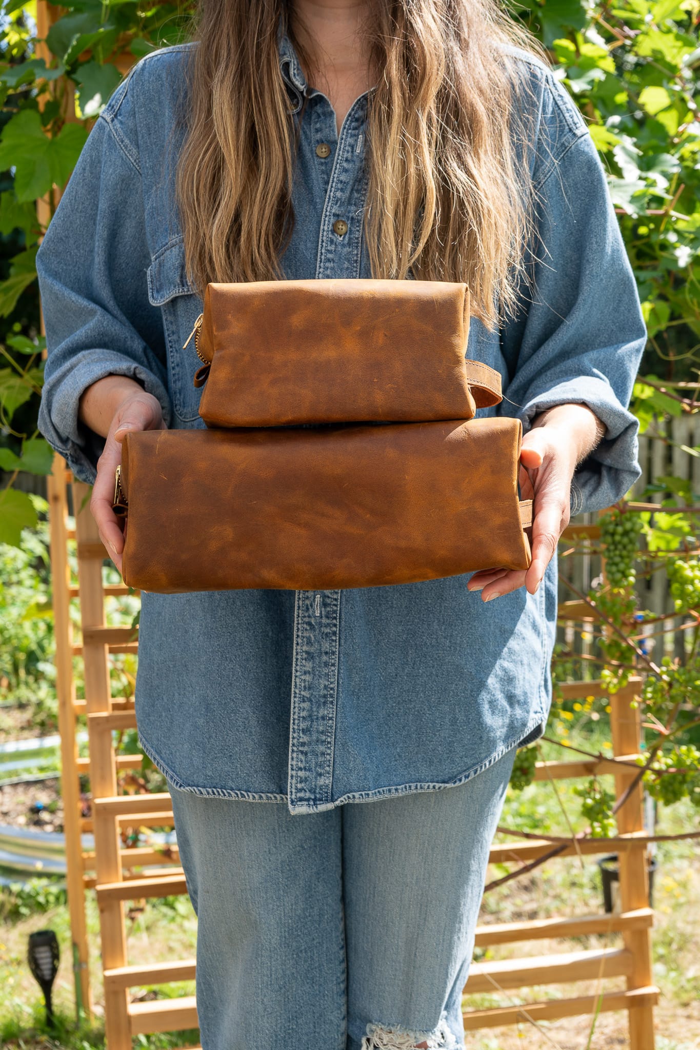 The Dopp Kit Premium Leather Toiletry Bag – Westwood Leather